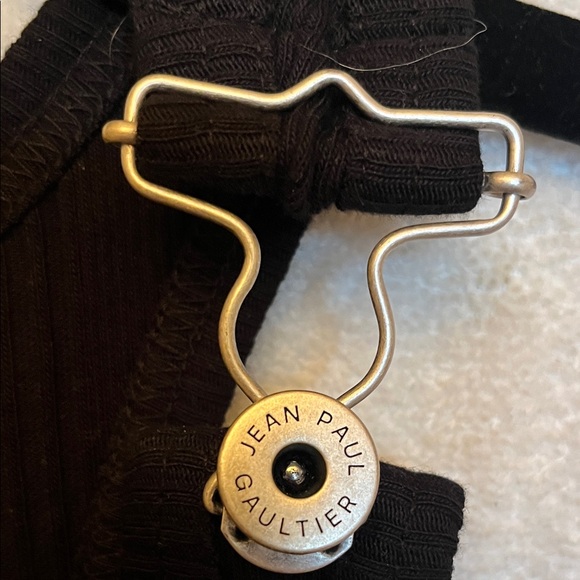 Jean Paul Gaultier Black Suspenders Tank Top - Picture 3 of 7